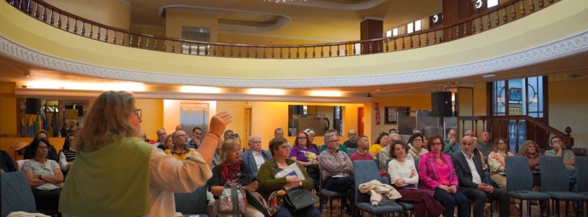 Asistentes a las jornadas de asociaciones celebrada en Gáldar