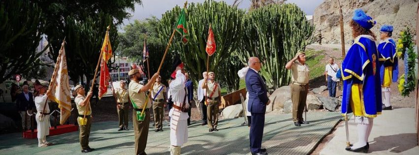 Autoridades en el Homenaje