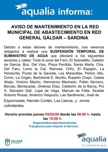 Aviso Aqualia