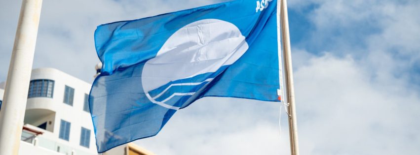 Bandera Azul en la Playa de Sardina