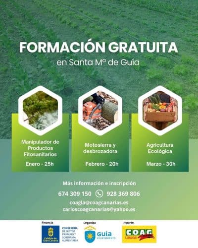 Cartel Curso Manipulador Productos Fitosanitarios 1
