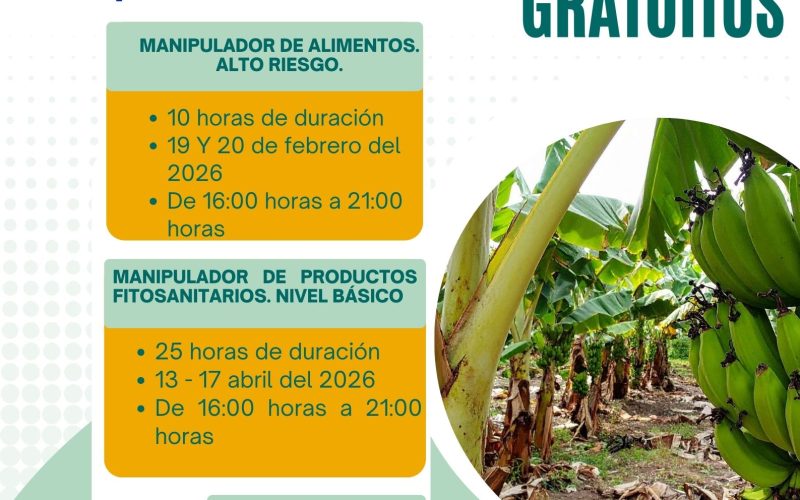 CARTEL CURSOS JUVENTUD AGROALIMENTARIO