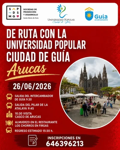 Cartel De Ruta Con La Universidad Popular