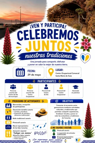 Cartel DÍa De Canarias Centro Ocupacional (1)