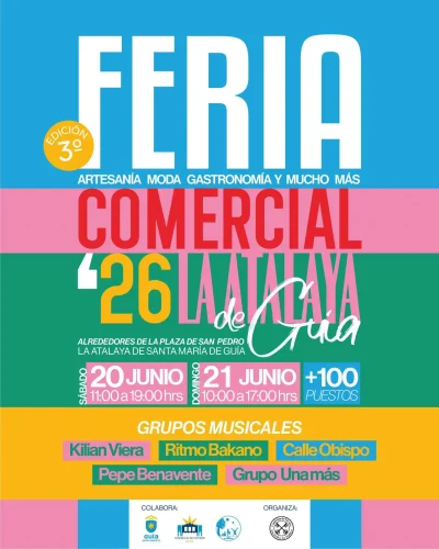Cartel Iii Feria Comercial La Atalaya