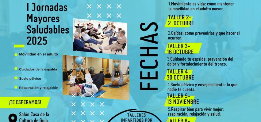 CARTEL JORNADAS MAYORES SALUDABLES