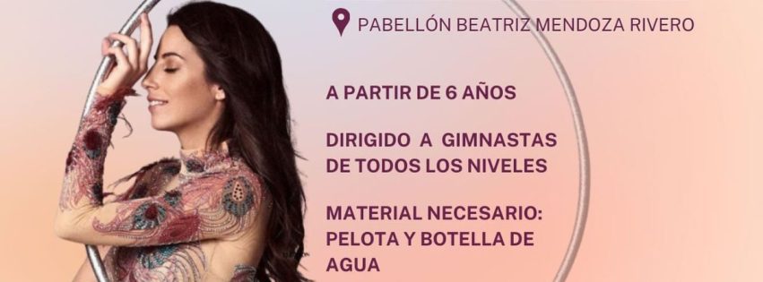 CARTEL MASTER CLASS ALMUDENA CID