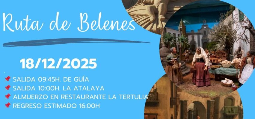 CARTEL RUTA BELENES