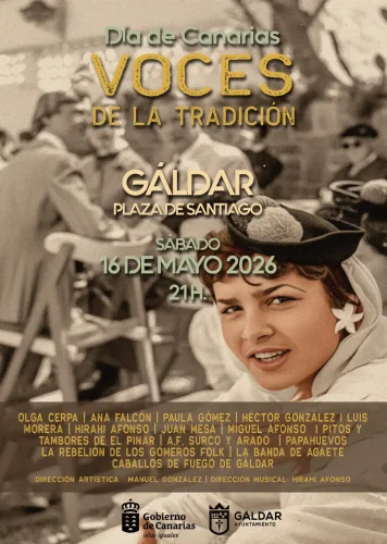 Cartel Voces De La TradiciÓn GÁldar 2026