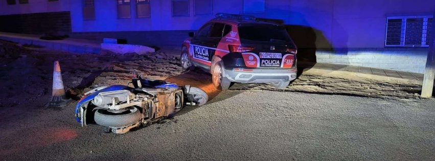 CGPC detiene a un motorista en Gáldar Gran Canaria 1