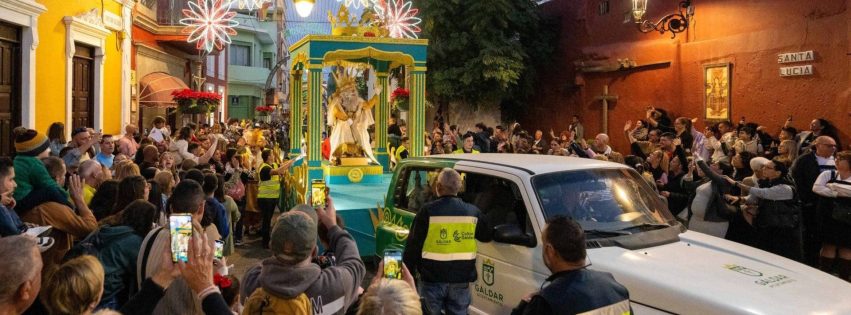 Cabalgata de los Reyes Magos en Gáldar