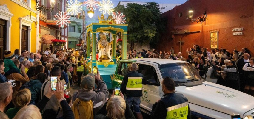 Cabalgata de los Reyes Magos en Gáldar