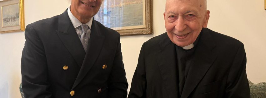 Cardenal JOSE ANTONIO CABRERA MART y el Dr Peña