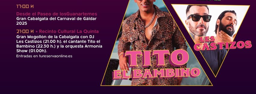 Cartel Cabalgata y Gran Mogollón