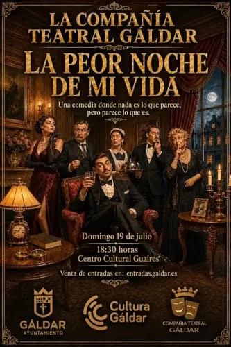 Cartel Compañía Teatral Gáldar