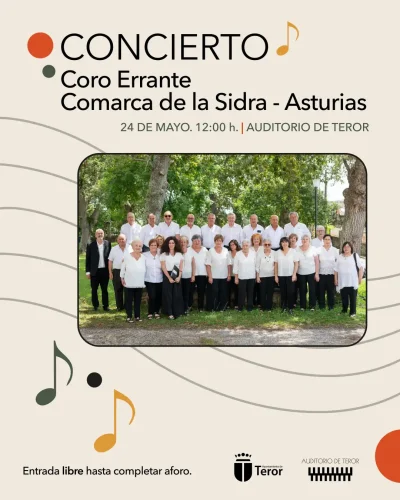 Cartel Coro Errante Asturias