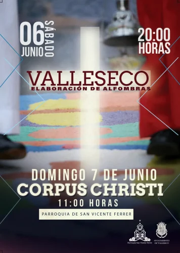 Cartel Corpus Valleseco
