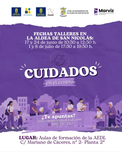 Cartel Cuidados En El Centro