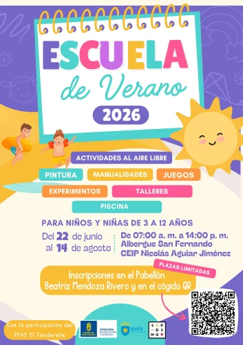 Cartel Escuela De Verano