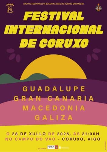 Cartel Festival Internacional Coruxo