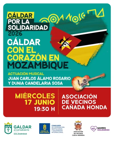 Cartel Gala Mozambique En Cañada Honda