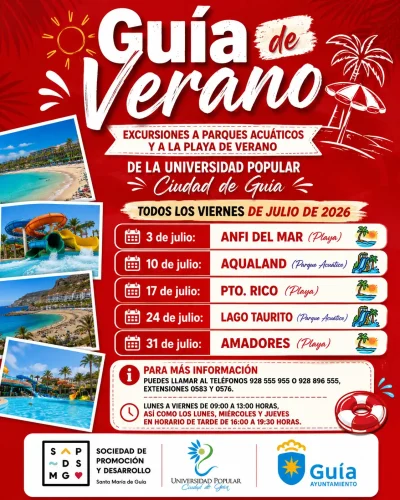 Cartel Guía De Verano