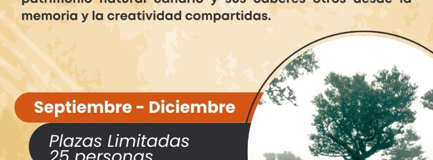 Cartel Jornadas Ecopatrimonio canario