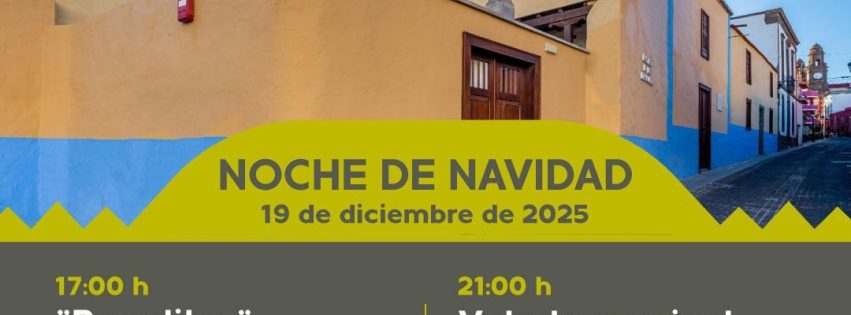 Cartel Museo Agáldar NAvidad