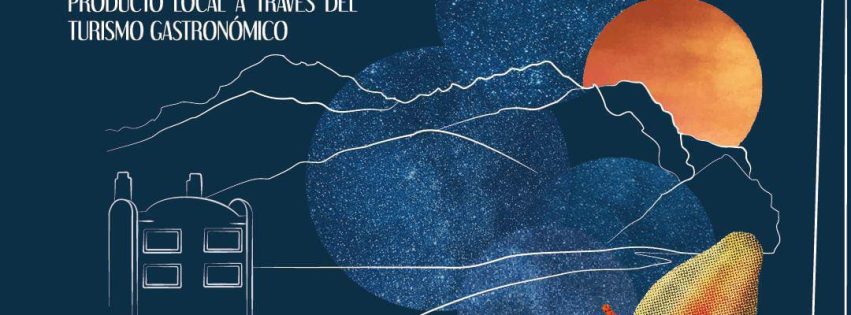 Cartel Sabores y sonidos bajo las estrellas Cartel Sabores y sonidos bajo las estrellas