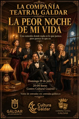 Cartel Teatro Gáldar