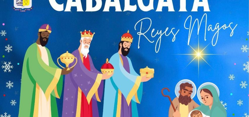 Cartel cabalgata de los Reyes Magos