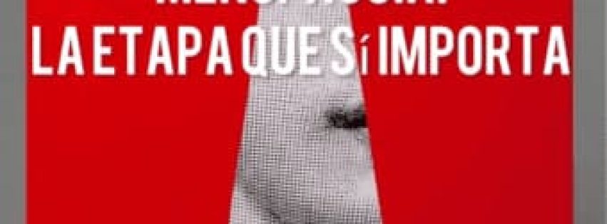 Cartel coloquio Menopausia - octubre 2025