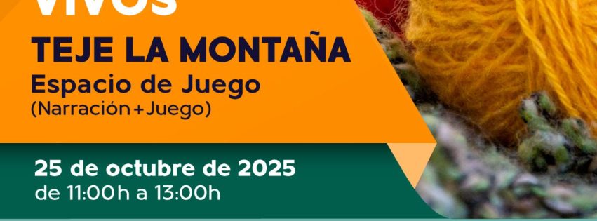 Cartel de Barrios Vivos Teje La Montaña