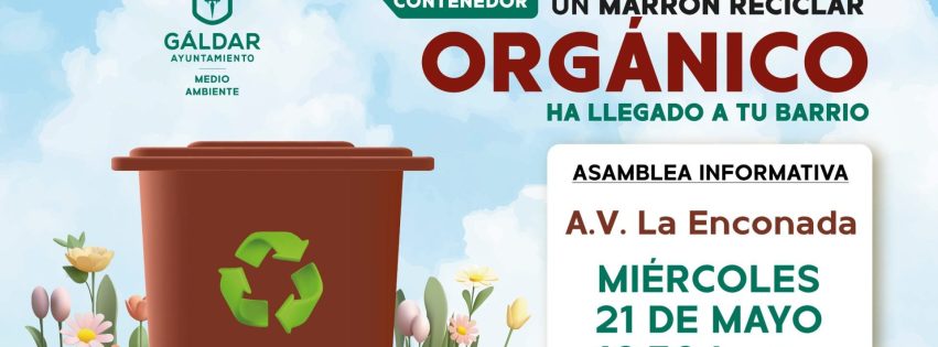 Cartel de la Asamblea Informativa en La Enconada