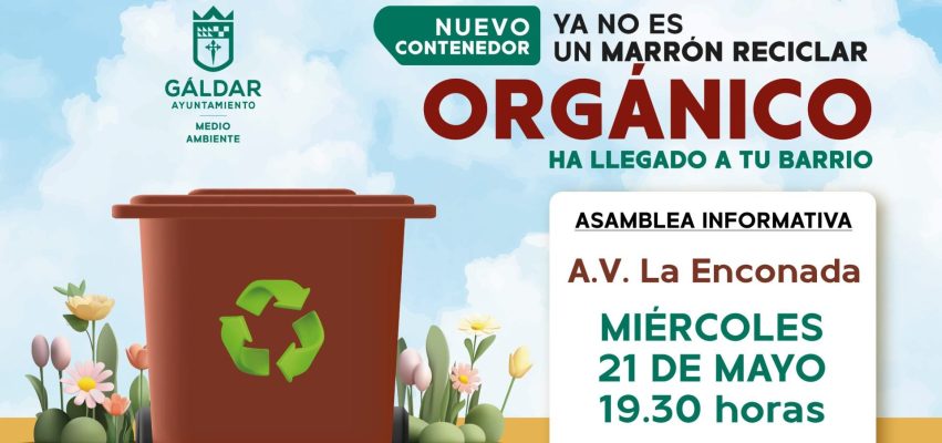 Cartel de la Asamblea Informativa en La Enconada