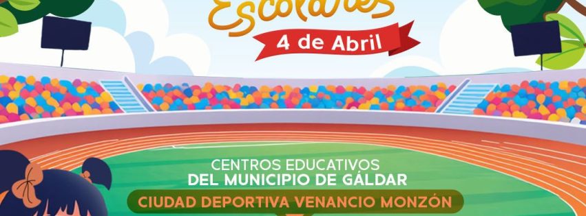 Cartel de las Olimpiadas Escolares