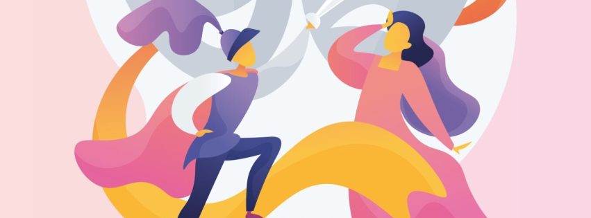 Cartel de teatro para jóvenes