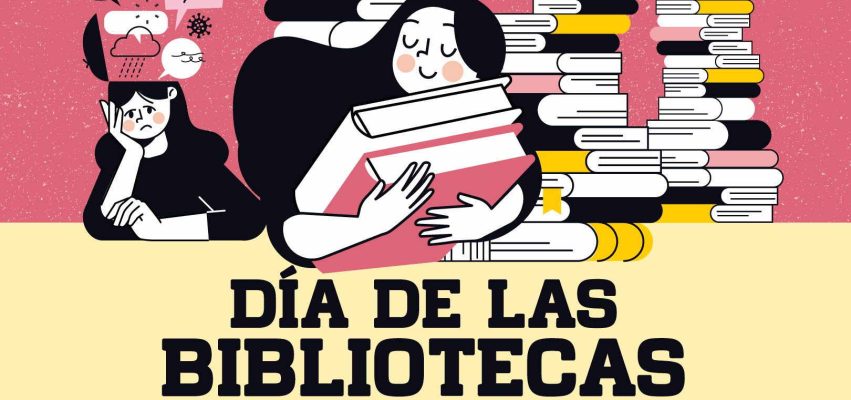 Cartel del Día de las Bibliotecas