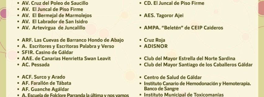 Cartel del IX Encuentro de Asociaciones Juntas Avanzamos Cartel del IX Encuentro de Asociaciones Juntas Avanzamos