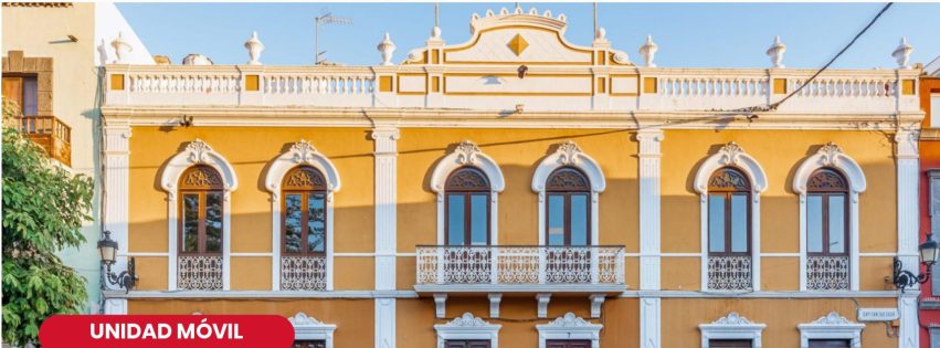 Cartel donación de sangre en el Casino de Gáldar