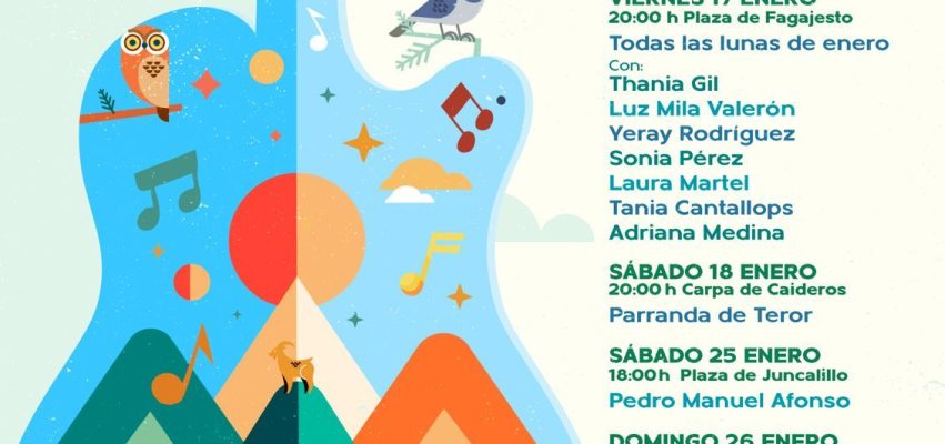 Cartel festival Altos de Gáldar