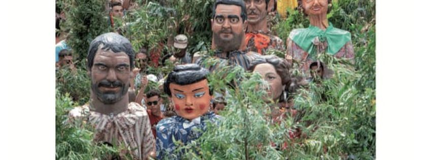 Cartel fiesta de la rama