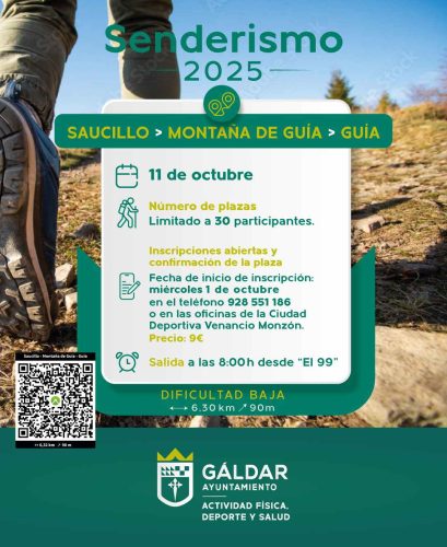 Cartel sendero Saucillo