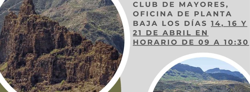 Cartel visita a Santa Lucía zona alta 2