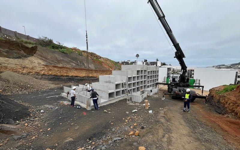 Cementerio San Isidro-obra