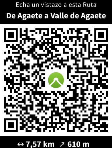 Código Qr Sendero De Agaete A El Valle De Agaete