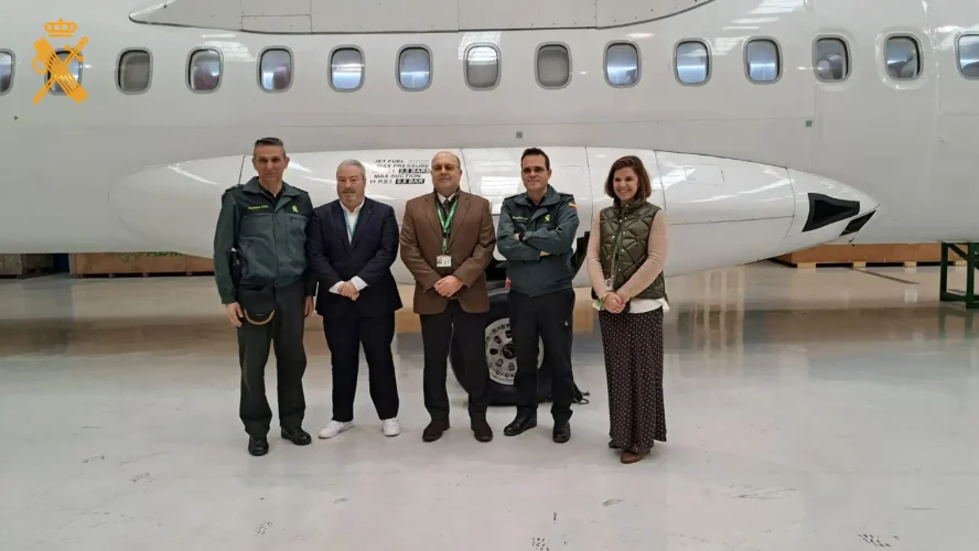 Colaboracion Binter Guardia Civil De Las Palmas
