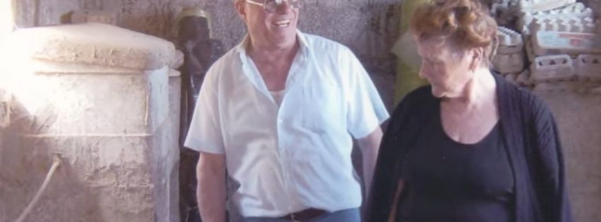 Cristóbal Molina Moreno con su esposa