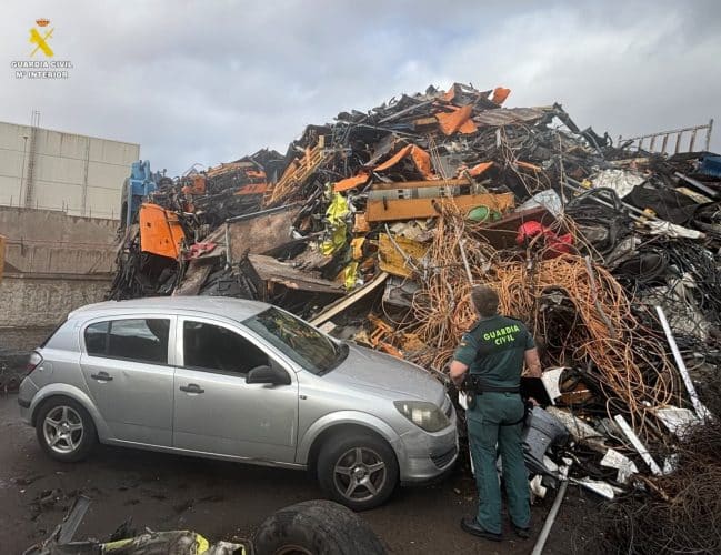 Desguace Ilegal Guardia Civil