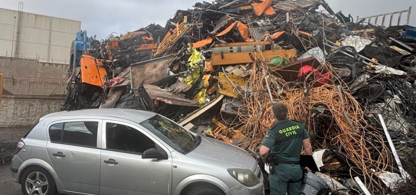 Desguace ilegal Guardia Civil